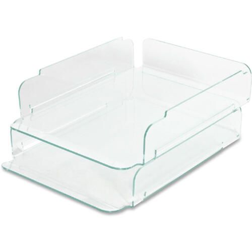 Lorell Stacking Letter Trays