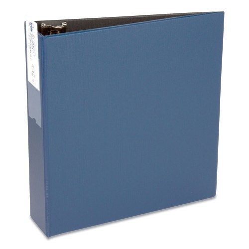 Avery Economy Non-View Binder With Round Rings, 3 Rings, 3" Capacity, 11 X 8.5, Blue,