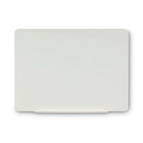 Mastervision Magnetic Glass Dry Erase Board, Opaque White, 36 X 24