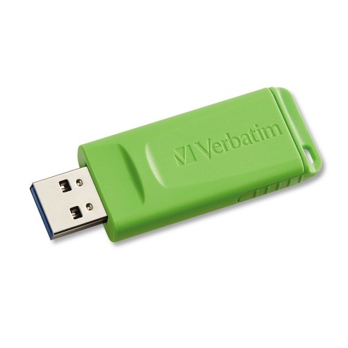 Verbatim Store 'N' Go Usb Flash Drive, 16 Gb, Assorted Colors, 3/Pack