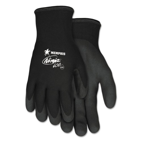 Mcr Safety Ninja Ice Gloves, Black, Medium