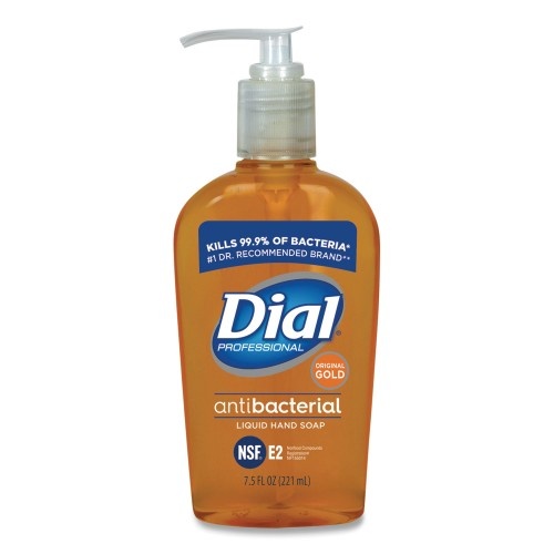 Dial Gold Antimicrobial Liquid Hand Soap, Floral Fragrance, 7.5 Oz Pump Bottle