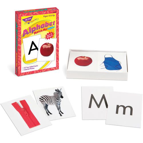 Trend Alphabet Match Me Flash Cards