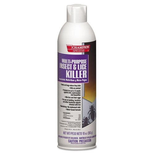 Chase Products Champion Sprayon Multipurpose Insect & Lice Killer, 10Oz, Can