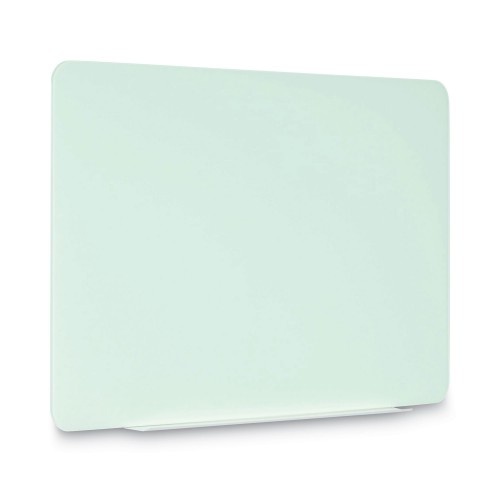 Mastervision Magnetic Glass Dry Erase Board, Opaque White, 60 X 48