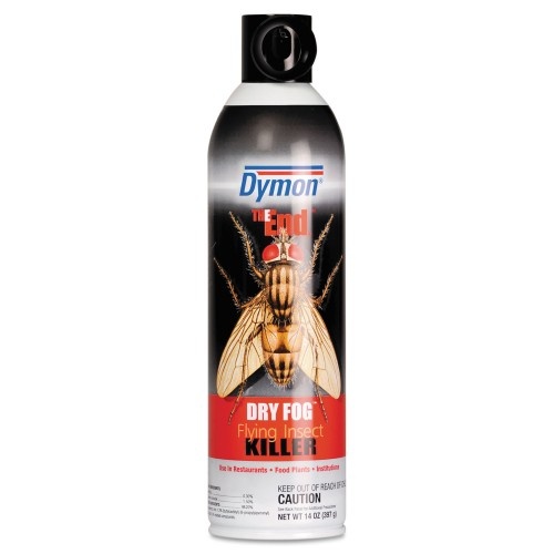 Dymon The End. Dry Fog Flying Insect Killer, 14Oz, Can, 12/Carton