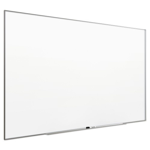 Quartet Fusion Nano-Clean Magnetic Whiteboard, 96 X 48, White Surface, Silver Aluminum Frame