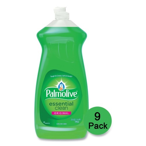 Palmolive Dishwashing Liquid, Fresh Scent, 25 Oz, 9/Carton