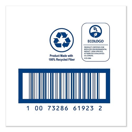 Tork Universal Dinner Napkins, 1-Ply, 15" X 17", 1/8 Fold, White, 3000/Carton