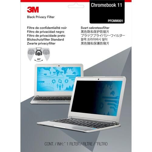 3M Privacy Filter For Chromebook 11 Black