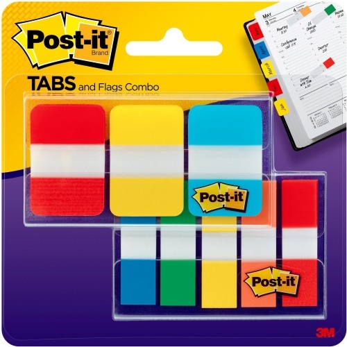 Post-It® Tabs And Flags Combo Pack