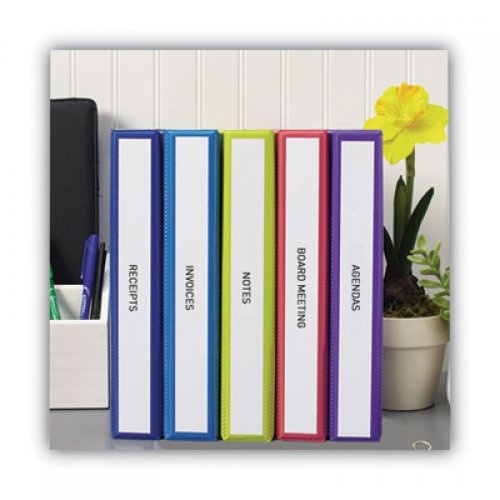 Avery Binder Spine Inserts, 1.5" Spine Width, 5 Inserts/Sheet, 5 Sheets/Pack
