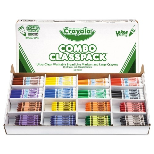 Crayola Ultra-Clean Washable Large Crayons