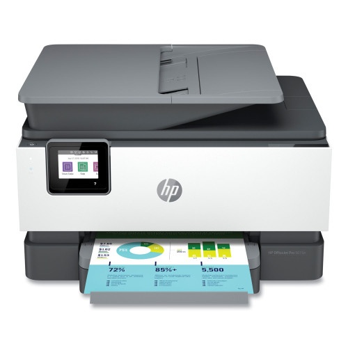 Hp Officejet Pro 9015E Wireless All-In-One Inkjet Printer, Copy/Fax/Print/Scan