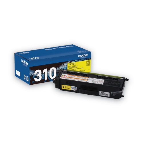 Brother Toner, 1,500 Page-Yield, Yellow