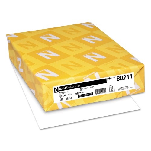 Exact Vellum Bristol YELLOW - 8.5 x 14 Cardstock Paper - 67VB