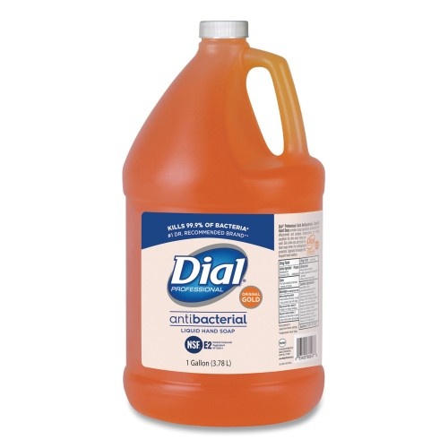 Dial Gold Antimicrobial Liquid Hand Soap, Floral Fragrance, 1 Gal Bottle