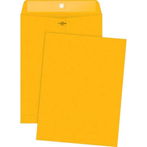 Quality Park 10 X 13 High Bulk Clasp Envelopes With Deeply Gummed Flaps
