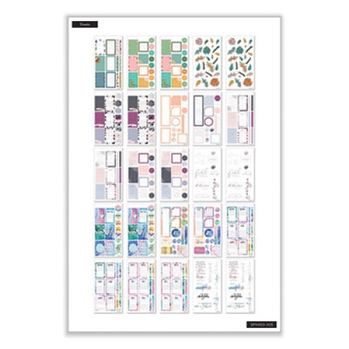 Avery® Planner Sticker Variety Pack, Budget, Fitness, Motivational, Seasonal,  Work, Assorted Colors, 1,744/Pack