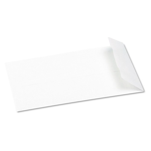 Quality Park Redi-Seal Catalog Envelope, #1, Cheese Blade Flap, Redi-Seal Adhesive Closure, 6 X 9, White, 100/Box