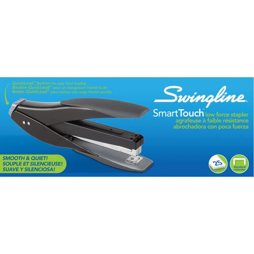 Swingline Breeze Automatic Stapler 20-Sheet Capacity Black