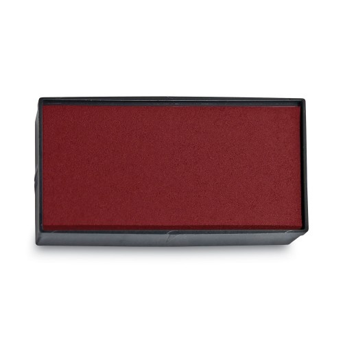 Replacement Ink Pad For 2000Plus 1Si20pgl, 1.63" X 0.25", Red