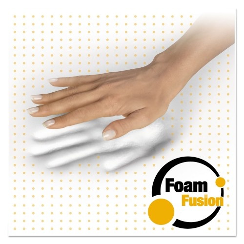 Fellowes Plushtouch Mouse Pad With Wrist Rest, Foam, Graphite, 7 1/4 X 9-3/8