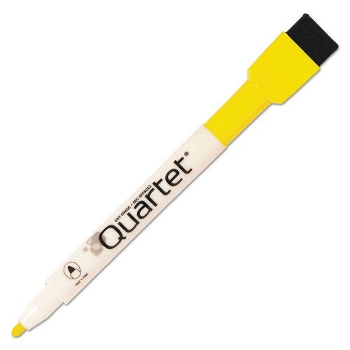 Quartet Low-Odor Rewritables Dry Erase Mini-Marker Set, Fine Bullet Tip, Assorted Classic Colors, 6/Set