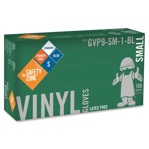 Safety Zone General-Purpose Powder-Free Vinyl Gloves