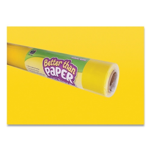 Teacher Created Resources Better Than Paper Bulletin Board Roll, 4 Ft X 12 Ft, Yellow Gold