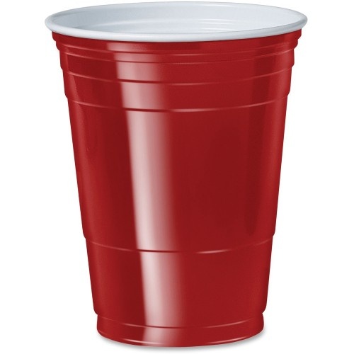 Solo Cup 16 Oz. Plastic Cold Party Cups