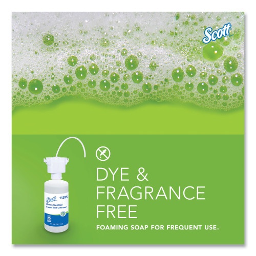 Scott Essential Green Certified Foam Skin Cleanser, Fragrance-Free, 1,500 Ml Refill, 2/Carton