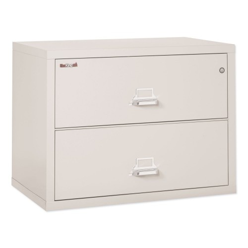 Fireking Two-Drawer Lateral File, 37.5W X 22.13D X 27.75H, Ul Listed 350, Letter/Legal, Parchment