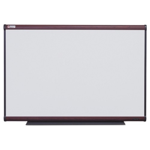 Abilityone 711001 Skilcraft Quartet Total Erase White Board 48 X 36 White Surface Brown 6556