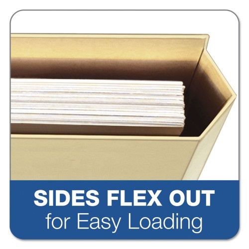 Pendaflex File Folder Pocket, 0.75" Expansion, Letter Size, Assorted Colors, 10/Pack