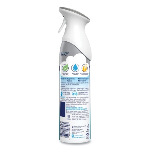 Febreze Air, Heavy Duty Crisp Clean, 8.8 Oz Aerosol Spray, 6/Carton