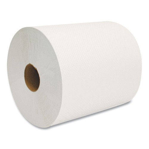 Morcon Paper Morsoft Universal Roll Towels, 8" X 800 Ft, White, 6 Rolls/Carton