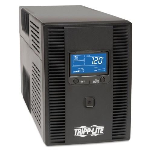 Tripp Lite Smartpro Lcd Line-Interactive Ups Avr Tower, 10 Outlets, 1,500 Va, 650 j