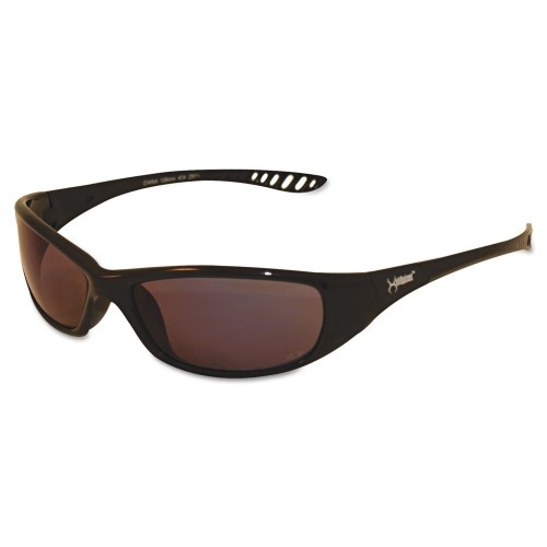 Kleenguard V40 Hellraiser Safety Glasses, Black Frame, Indoor/Outdoor Lens