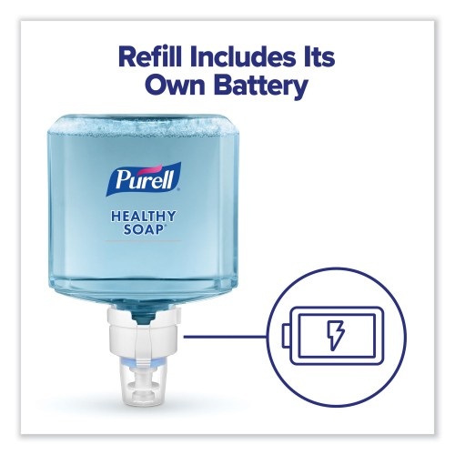 Purell Healthy Soap Gentle And Free Foam, For Es8 Dispensers, Fragrance-Free, 1,200 Ml, 2/Carton