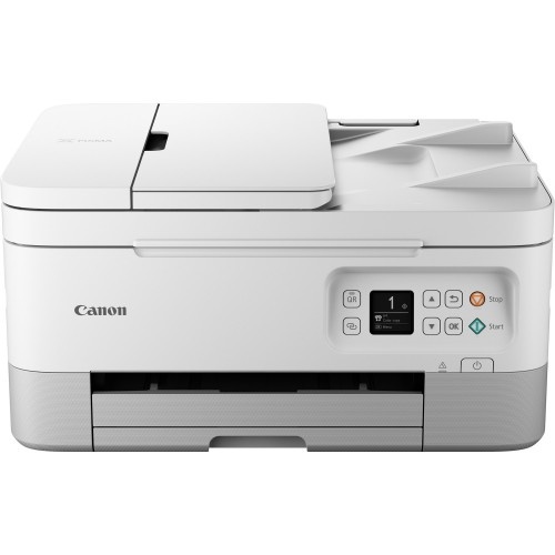 Canon Pixma Wireless Inkjet Multifunction Printer - Color - White