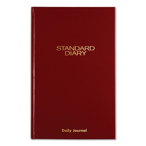 2025 At-A-Glance Standard Diary Daily Journal, Red Cover, 12 x 7.75 Sheets