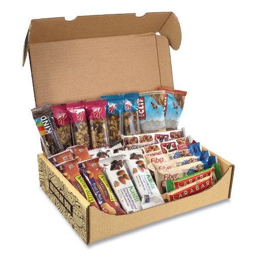 Snack Box Pros Healthy Snack Bar Box - 23 Assorted Snacks