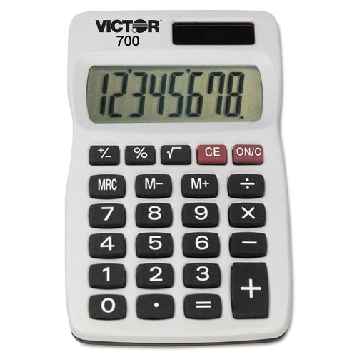 Victor Pocket Calculator, 8-Digit LCD