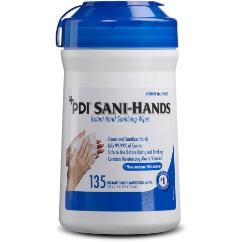 Sani-Hands Alc Instant Hand Sanitizing Wipes - Effective Hand Hygiene Solution