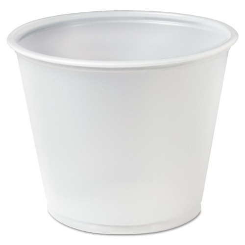 Dart Polystyrene Portion Cups, 5.5 Oz, Translucent - 250/Bag, 10 Bags/Carton