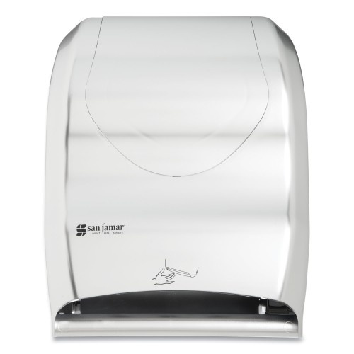 San Jamar Smart System with iQ Sensor Towel Dispenser, Silver