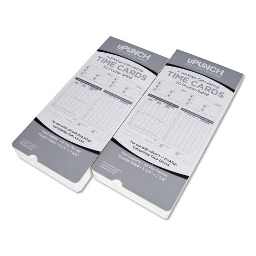 Time Clock Cards for uPunch HN2000/HN4000/HN4600