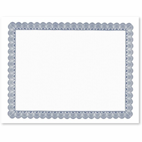 Geographics Conventional Blue Certificate