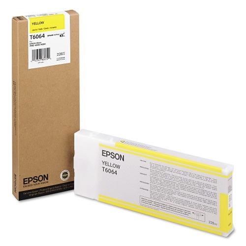 Epson Yellow Ink Cartridge - Original OEM Ink for Epson Stylus Pro 4880
